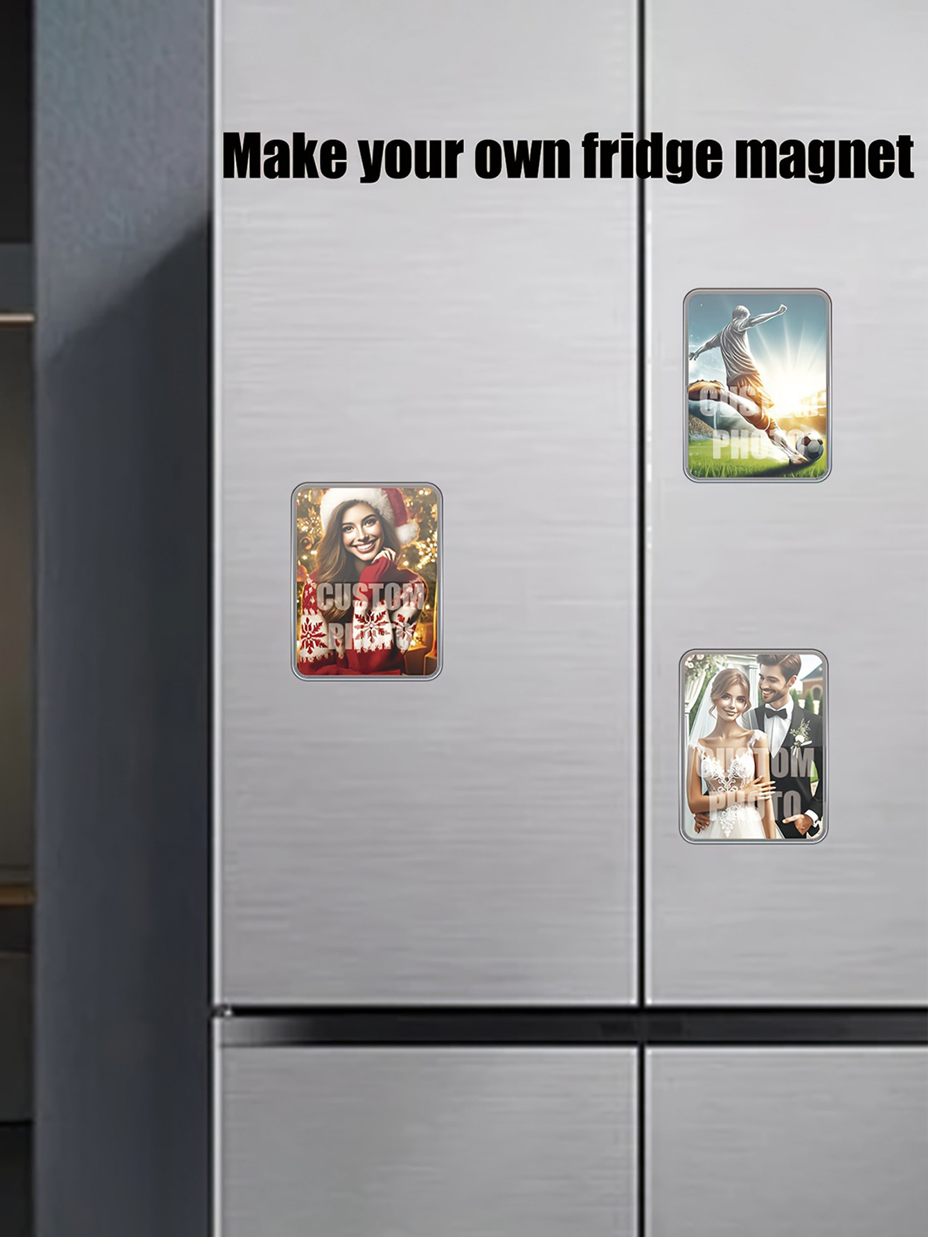 Custom Acrylic Photo Fridge Magnets